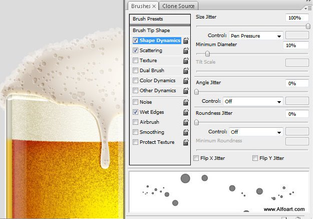 Shiny Cold Beer Glass Illustration with colorfull liquid inside and splashing effect.Create realistic glossy glass with liquid in them, make reflections and shadows